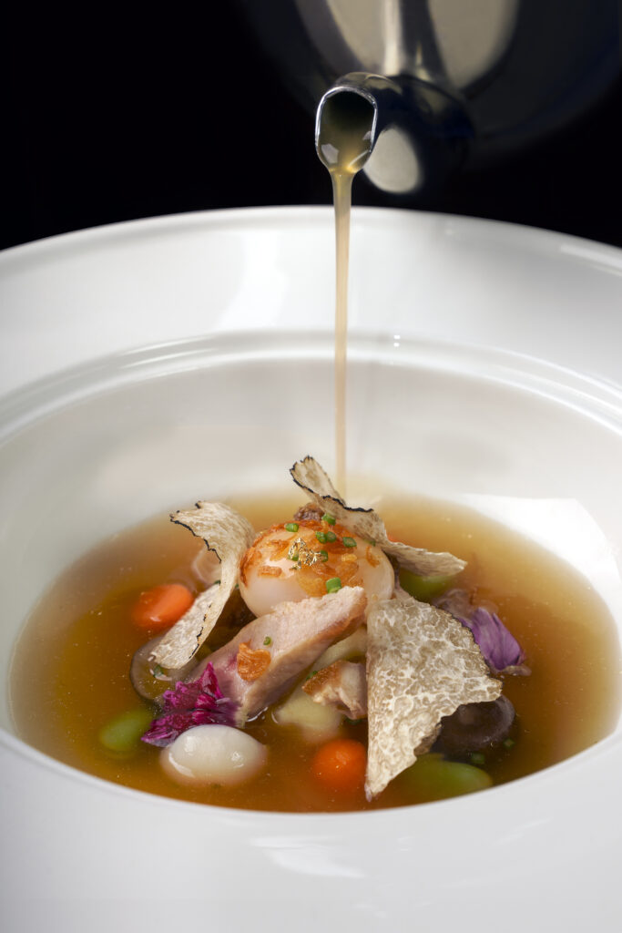 DOUBLE-BOILED QUAIL CONSOMME